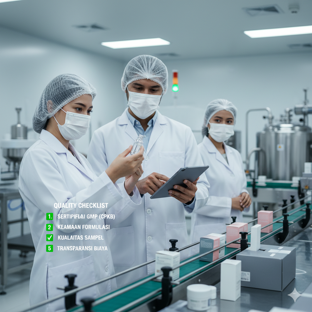 5 Kriteria Memilih Maklon Kosmetik yang Tepercaya: Checklist untuk Jaminan Kualitas