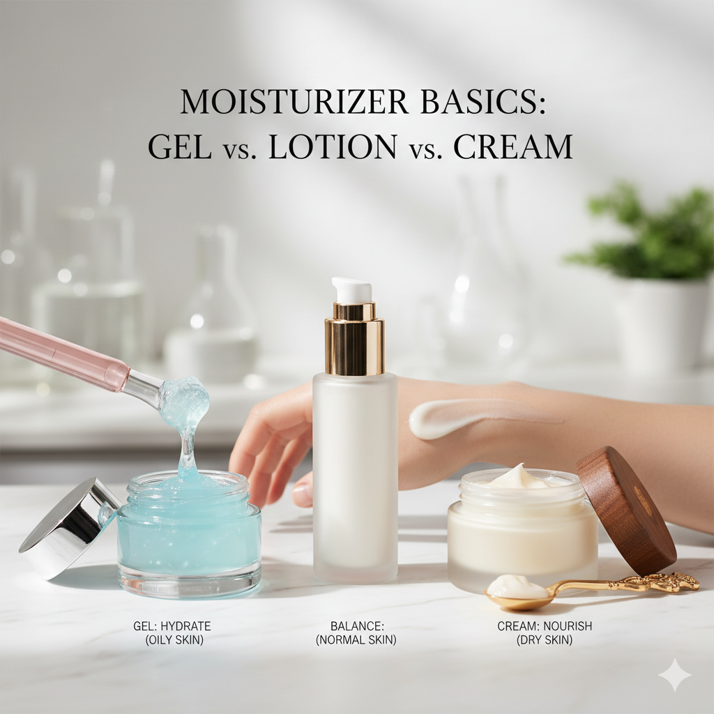 Panduan Memilih Moisturizer: Pahami Base, Texture, dan Target Market Anda